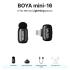 BOYA Mini-16 Wireless Lavalier Microphone for iPhone, AI Voice Change, Noise Reduce, 6H Battery Life & 328ft Range Lapel Mic for Vlogging Video Youtube Podcast TikTok
